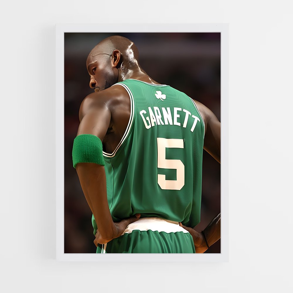 Poster Le Dunk Vert – affiche Basketball (vue 3)